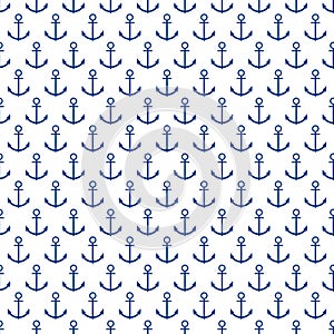 Nautical seamless pattern