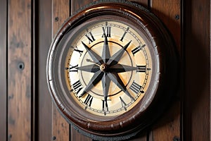 Nautical Vintage Wall Clock