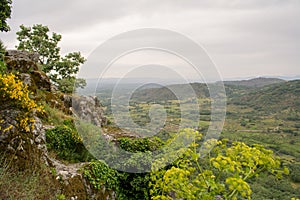 Nautre and landscape in San Martin de Trevejo area, Sierra de Gata caceres extremadura, spain photo