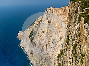 Navagio Beach Shipwreck Beach, Zakynthos island, Greece.