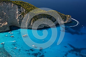 Navagio Beach in Zakynthos photo