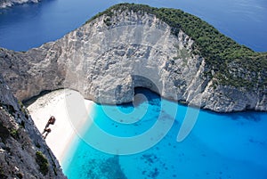 Isola blu il mare Spiaggia grecia 