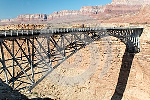 Navajo Bridge over the Colorado River.