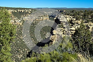 Navajo Canyon in Mesa Verde National Park