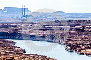 Navajo Generating Station Near Lake Powell