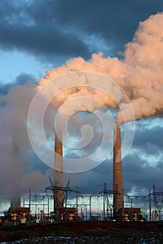 Navajo Generating Station near Page, Arizona