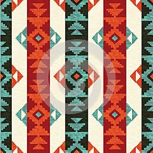 Navajo style pattern