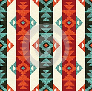 Navajo style pattern photo