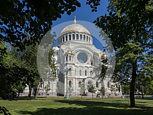 Naval cathedral in Kronstadt