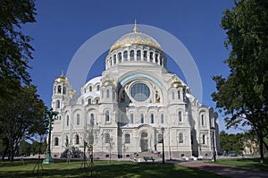 Naval Cathedral in Kronstadt, Russia