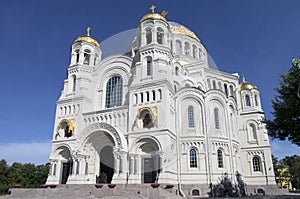 Naval Cathedral in Kronstadt, Russia