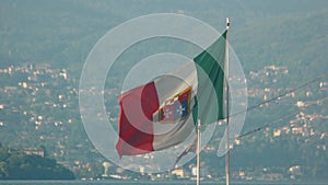 Naval ensign of Italy.
