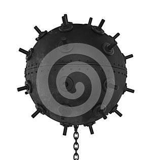 Naval Mine Isolated