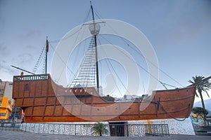 Naval museum Barco de la Virgen at Santa Cruz de la Palma, Canary islands, Spain photo