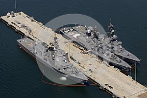 Naval Ships in San Diego