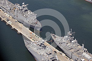 Naval Ships in San Diego