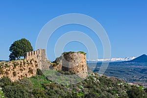 Navarino medieval castle, Peloponnese, Greece