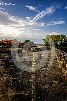 Navarrenx, France`s first bastioned city