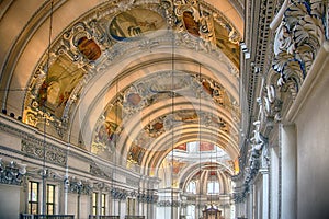 Nave of the Salzburg Cathedral