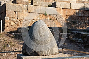 The Navel - Omphalos of Delphi, Greece