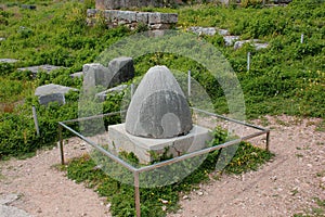 The navel of the World at Delphi