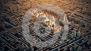 Navigating the Ethical Implications of AI Development Through a Perplexing Maze