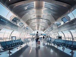 Navigating the Terminal: Captivating Airport Technology Imagery