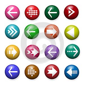 Navigation arrow button