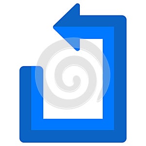 navigation arrows Isolated Vector icon which can easily modify or edit