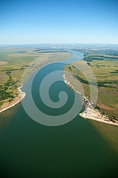 Navigation channel of the Port of the city of Pelotas