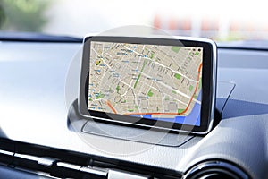Navigation device in the car