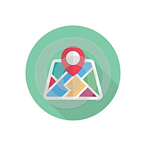 Navigation flat color icon