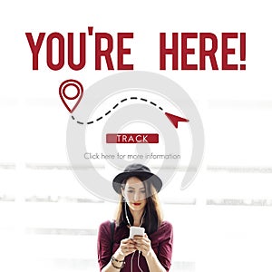 Navigation GPS City Locator Explore Concept