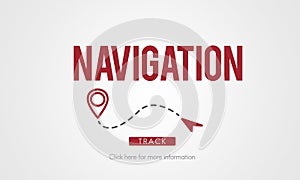 Navigation GPS City Locator Explore Concept