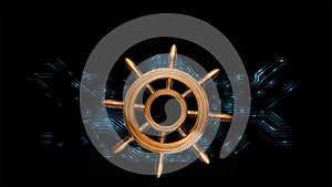 Navigation by information technology sea.