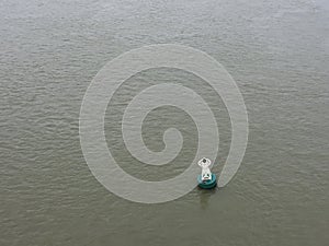 Navigation lights on Ganjiang River