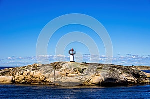 Navigation Mark On A Skerry