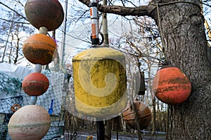 Navigation Marks on the North Frisian Island Amrum