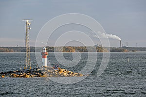 Navigation marks in the Turku archipelago