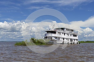 Navigation on the Rio Negro, Manaus, Amazonas State, Brazil