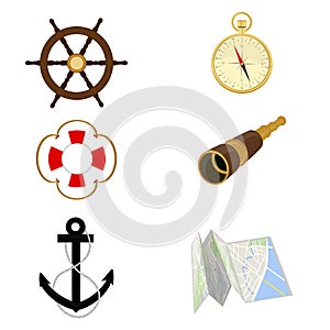 Navigation set