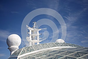 Navigation system on ship