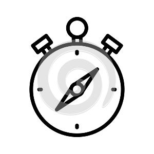 Navigation thin line vector icon