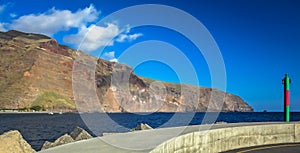 Navigational marker in La Gomera port