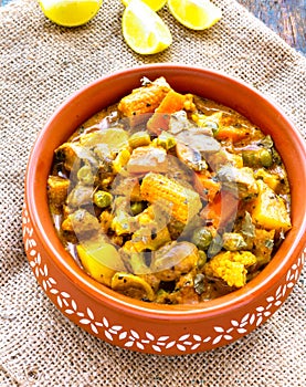 Navratan Korma - One of India`s most Popular Vegetarian Dish