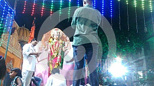 Navratri festival Durgapooja