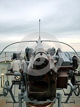 Navy Battle Ship Gun