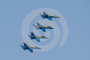 Navy Blue Angles