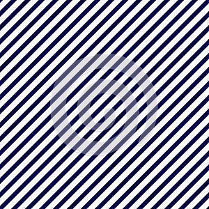 Navy Blue and White Striped Pattern Repeat Background