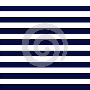 Navy Blue and White Stripes Seamless Pattern